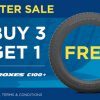 Buy 3 Toyo Proxes C100+ Tyres and get one free