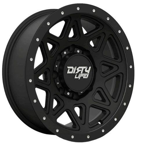 Dirty Life Theory Matt Black Alloy Wheels 1